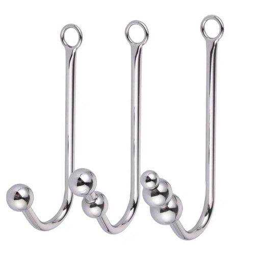 with Elegant and Hook Beaded Cuffs Anal Collar 5334 0401